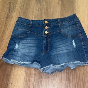 High Waist Shortie Refuge Size 10 shorts